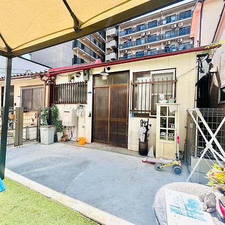 天下茶屋駅5分、専用庭付き平屋—Kik Iハウス Villa Osaka Buitenkant foto